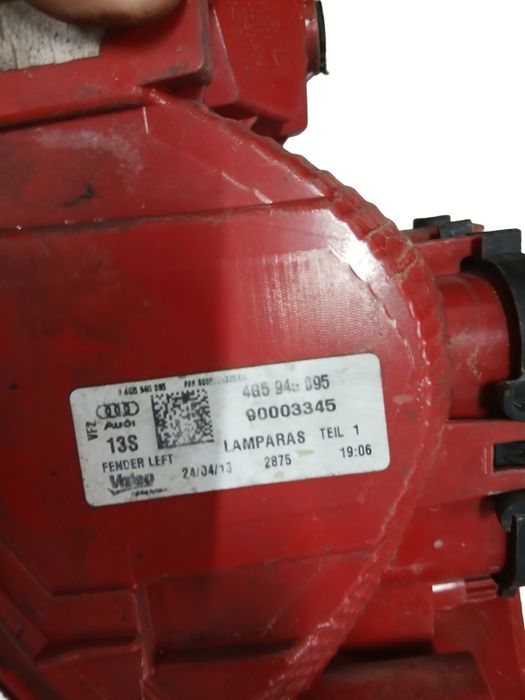 Lampa Spate / Stop Stanga Audi A6 C7 2010 - 2018 4G5945095