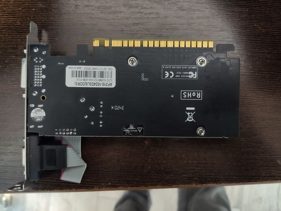 Видеокарта gtx 710,  210, 210