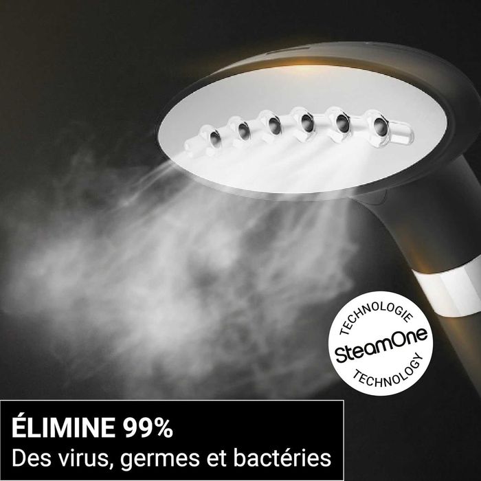 SteamOne - Aparat de călcat vertical cu abur Unilys UNI900GB (1900 W, 40 g/min)