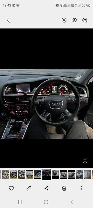 Audi A4 B8.5 2.0 diesel volan dreapta