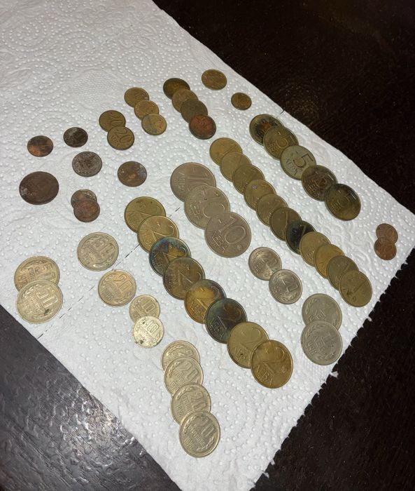 60 стари Български монети 1962-1997