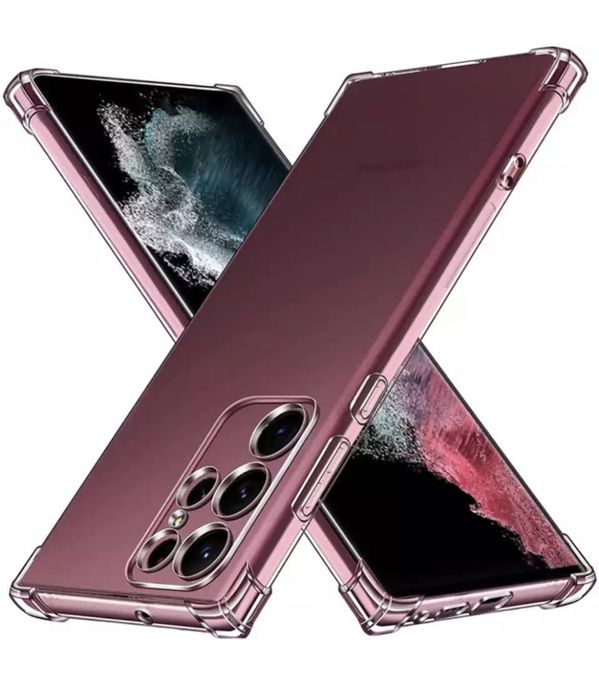 Husa Silicon Bumper Samsung S22/S23/S24/S25/S26 Plus Ultra Case Coltur Soc