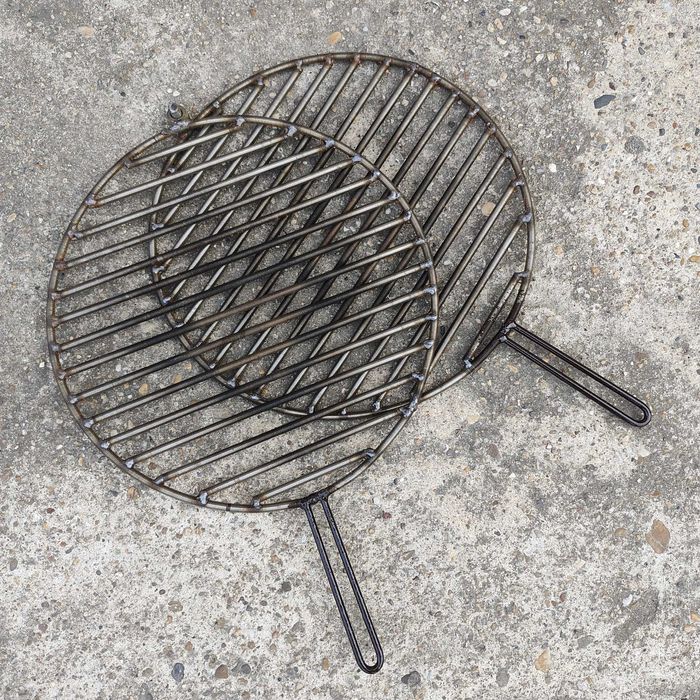 Барбекю направено от казан на пералня - неръждавейка