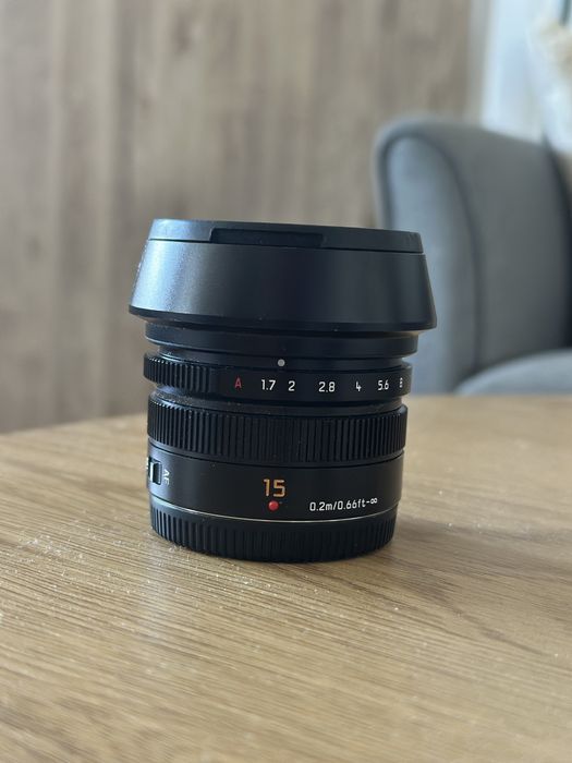 Obiectiv Leica Lumix 15mm f1.7 MFT