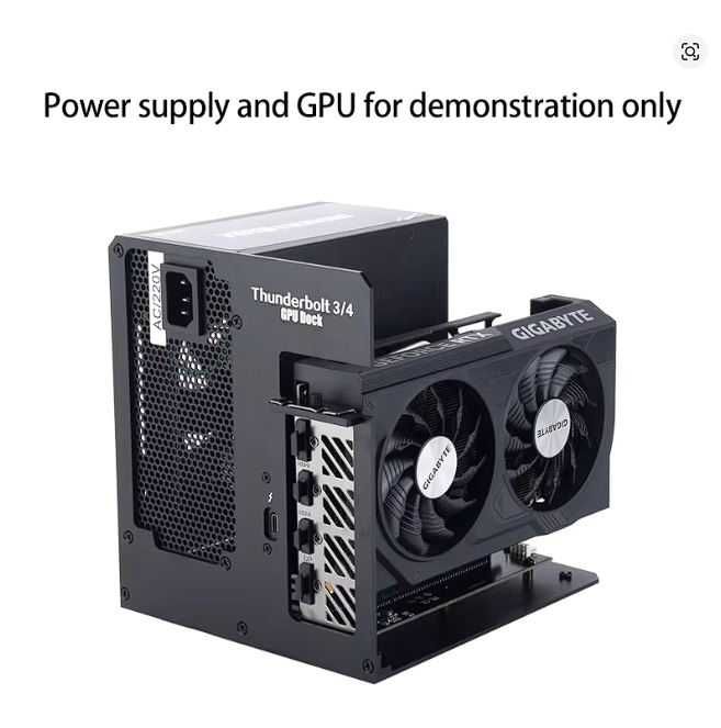 Thunderbolt 3 4 eGPU Dock Graphics Card Dock Док за Външна Видео Карта