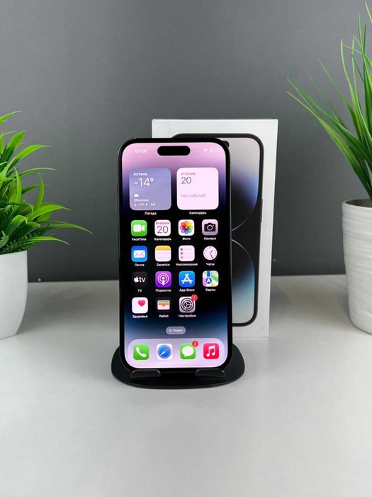 Apple iPhone 14 Pro 256GB, Чёрный 1265а00531