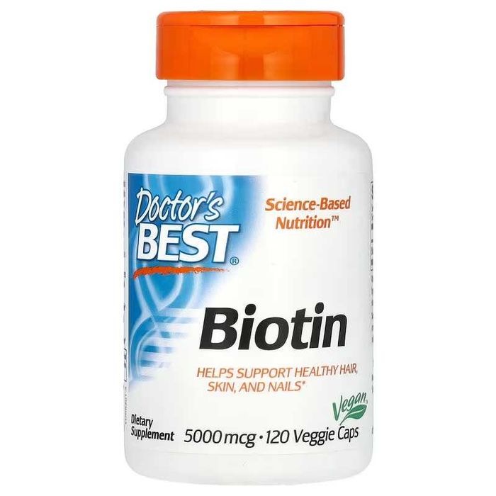 Doctor's Best Doctors Best биотин Biotin 5000 мкг и 10 000 мкг