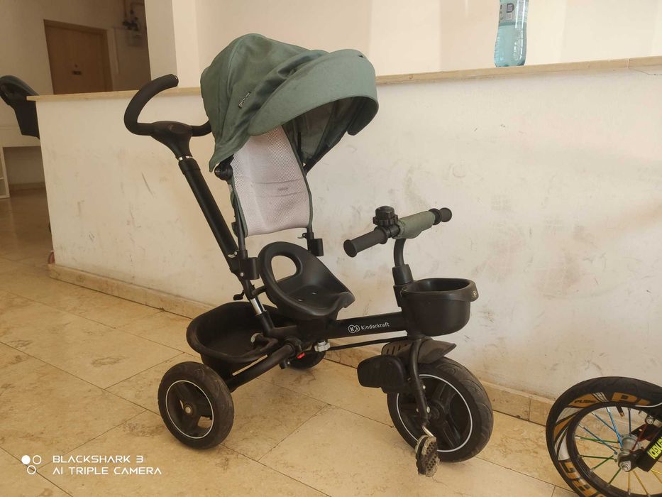 Bicicleta 14 inch și tricicleta kinderkraf