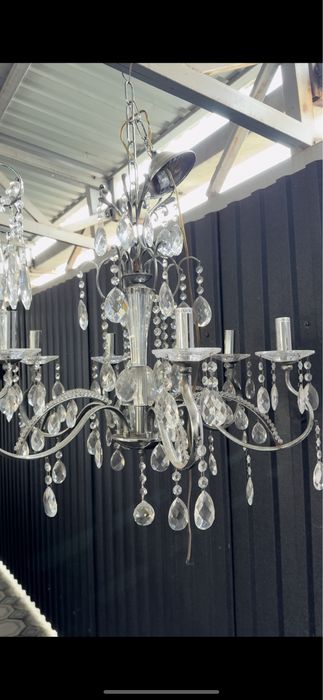Продам люстру хрустальная