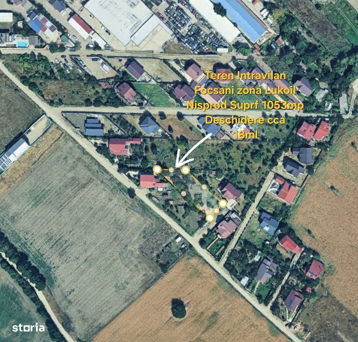 Teren Focsani Intravilan Zona Centura E85 Lukoil Nisprod