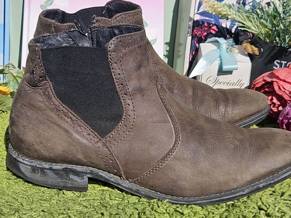 Limited мъжки боти от кожа N42