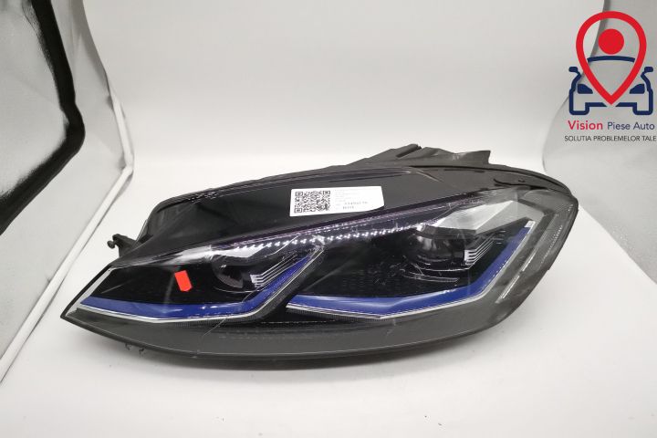 Фар Ляв Оригинален Пълен Лед ГТЕ Авариран Фолксваген / Volkswagen Golf