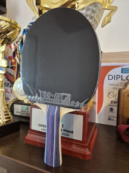 Paletă ping pong Loki K1 Mov/Purple ITTF approved