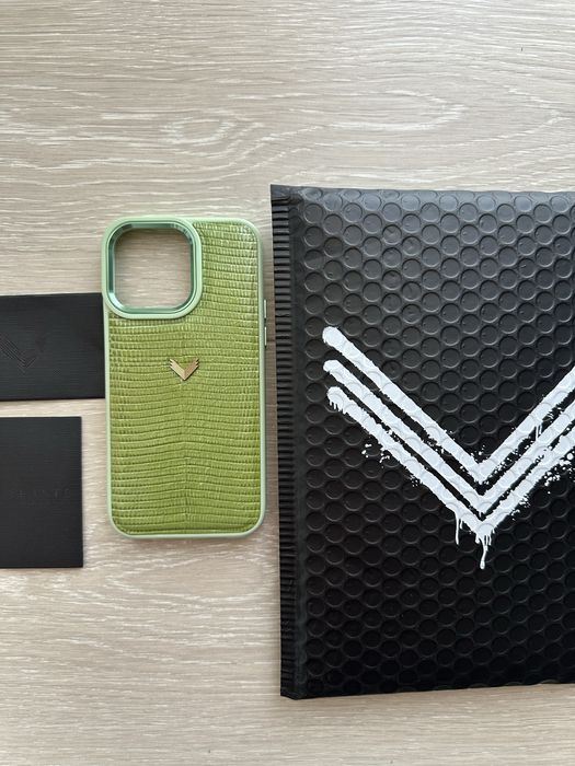 Husa piele de vitel Velante Iphone 14 Pro Max