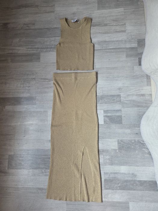 Дамски златист комплект Zara
