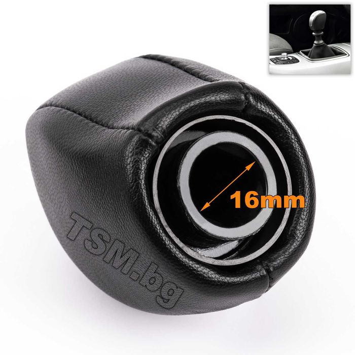 Кожена Топка Скоростен Лост за RENAULT Laguna 3 РЕНО Лагуна III Coupe