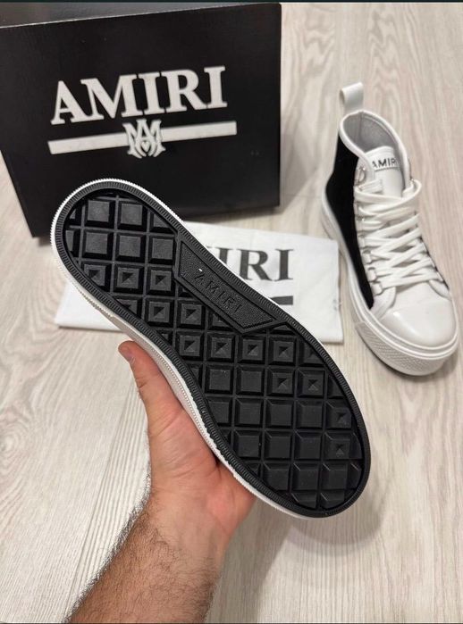 Amiri High Top Black&White