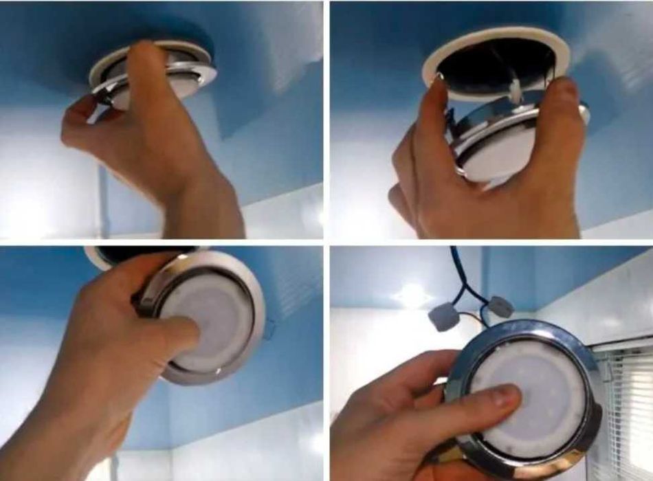 Обслуживание натяжных потолков