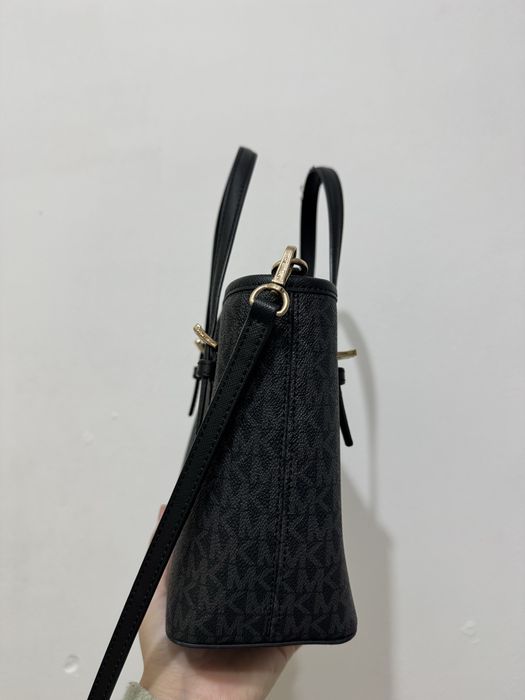 Michael Kors сумка тоут, канвас черный