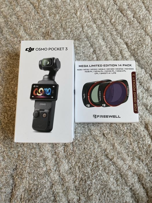 Dji osmo pocket 3 + 14 filtre Freweel