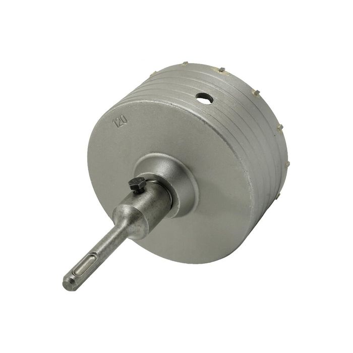 Carota pentru beton SDS+, diametru 120 mm, 14 dinti, adaptor inclus,