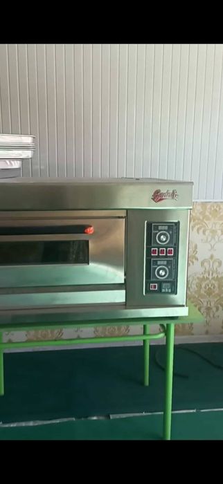 Промышленная электро - газовая печь!