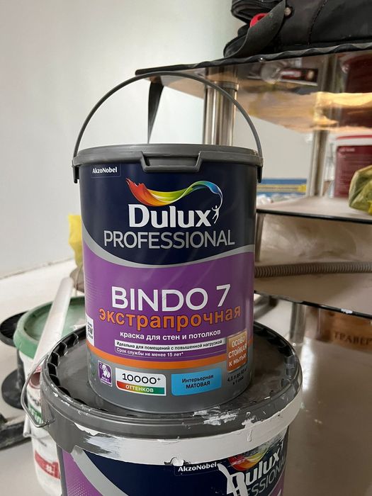 Матовая моющаяся интерерьная краска