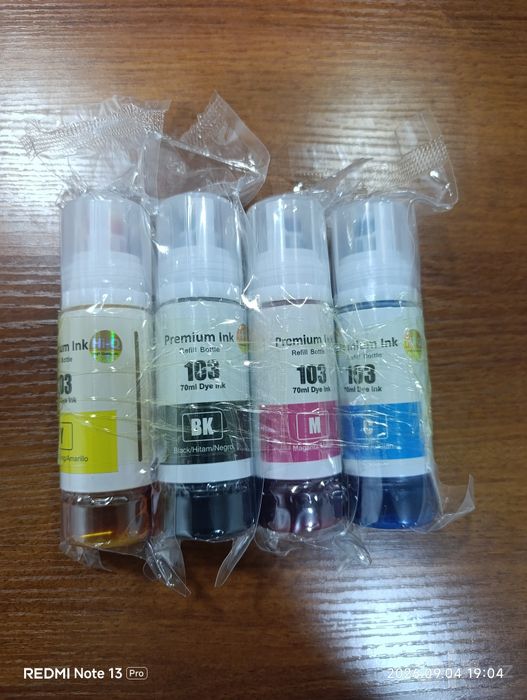 Epson ink 103 Марка Чернила