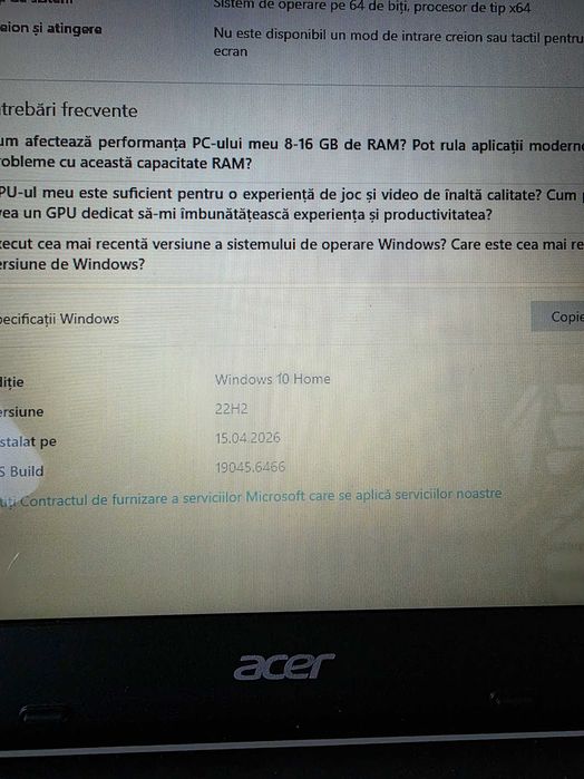 Laptop Acer Aspire V