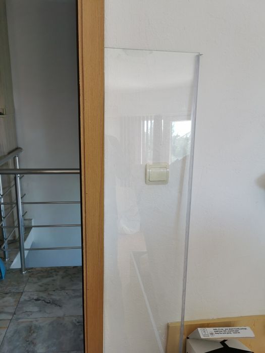 Стъкло за душ кабина с лайсна