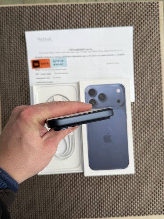 НОВ! 256Gb *ЛИЗИНГ* iPhone 17 Pro Max Deep Blue / 36М ГАРАНЦИЯ