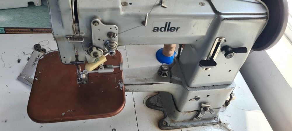 Шевна машина -  ръкавна троен транспорт- Адлер .