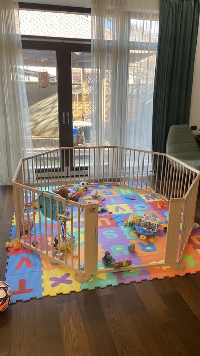 Tarc din lemn copii 8 laturi