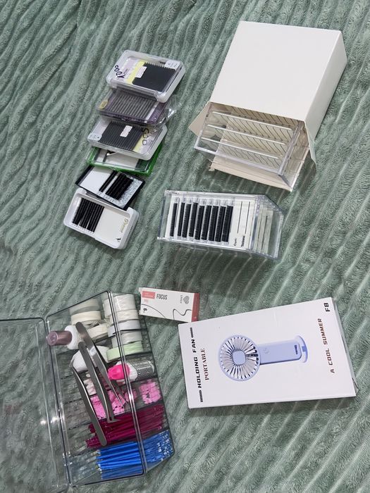 Продам все для наращивания ресниц