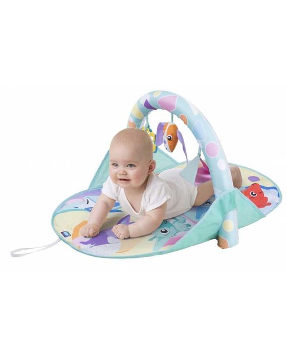 НОВА Playgro Активна гимнастика Меко килимче с играчки за бебе