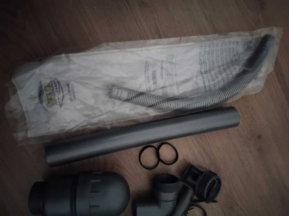 Нов сифон за кухненска мивка алпака