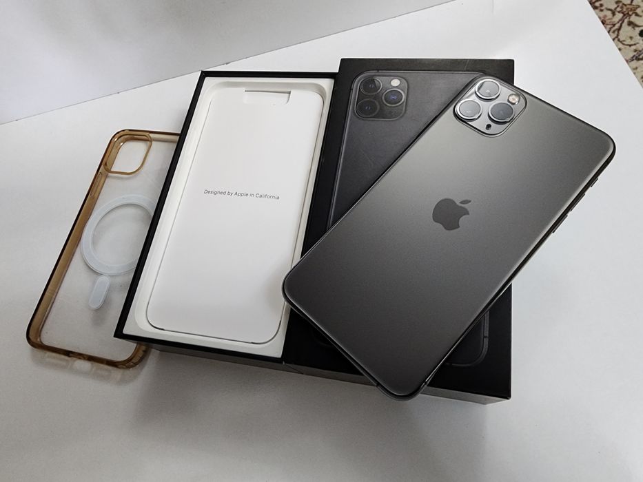 Iphone 11 Pro Max Might Grean 64GB Batareka 100% Ideal xizmatila qilad