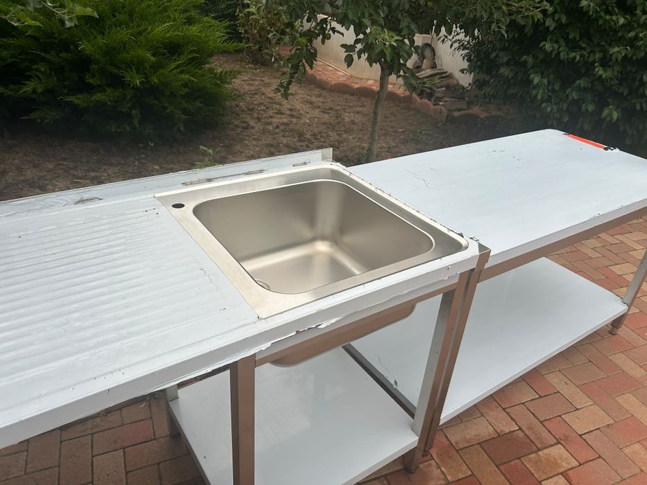 Mese inox si chiuvete (  spălatoare )profesionale noi si SH