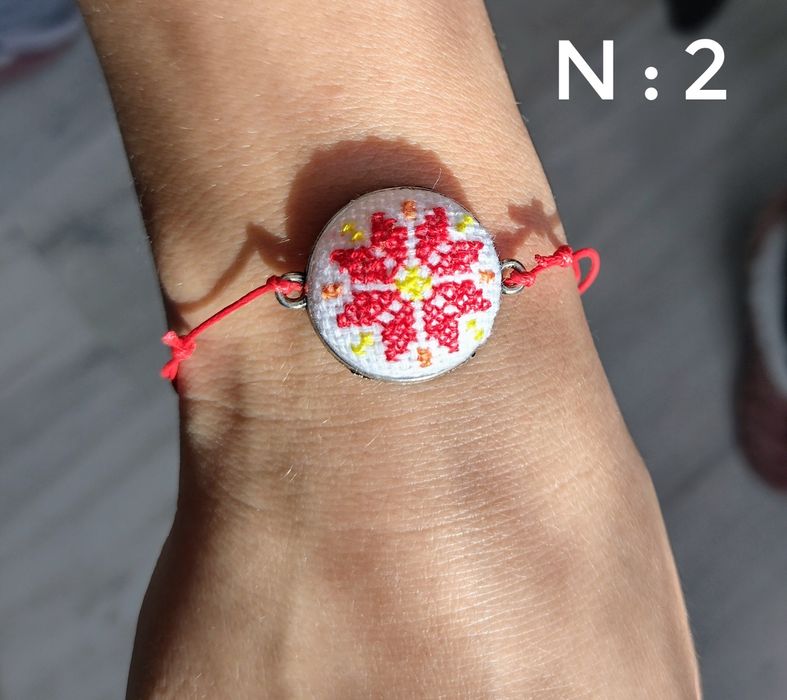 Ръчно бродирани мартеници