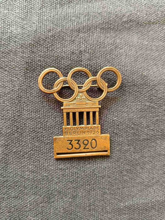 Значка на участник за олимпиадата в Берлин 1936 г.