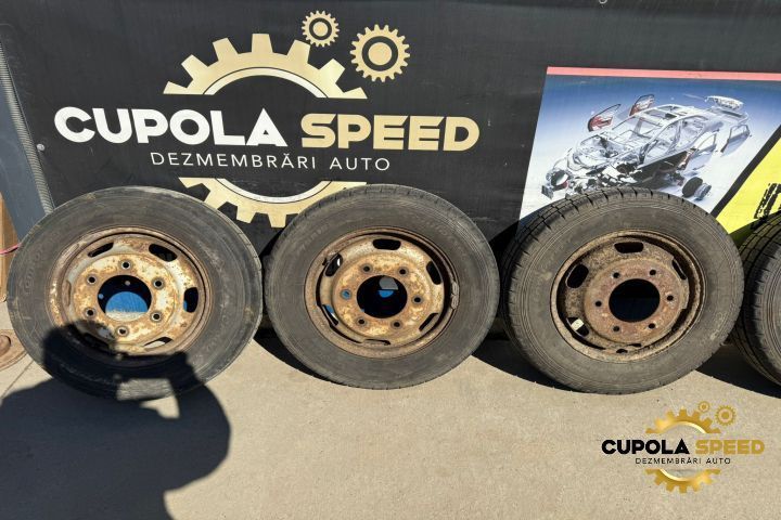 Janta Jante cu anvelope punte dubla 195/75/R16C 5.5J16H2 2160719 Merc