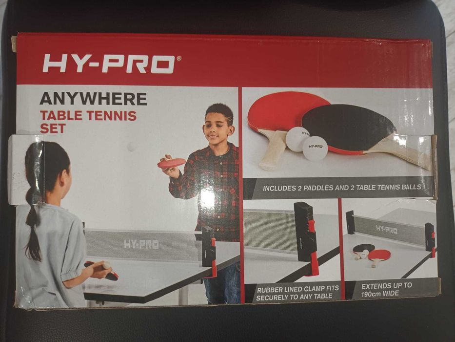 HY-PRO Комплект хилки за тенис на маса + мрежа