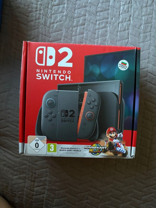 Nintendo Switch 2 + Mario Kart World + аксесоари