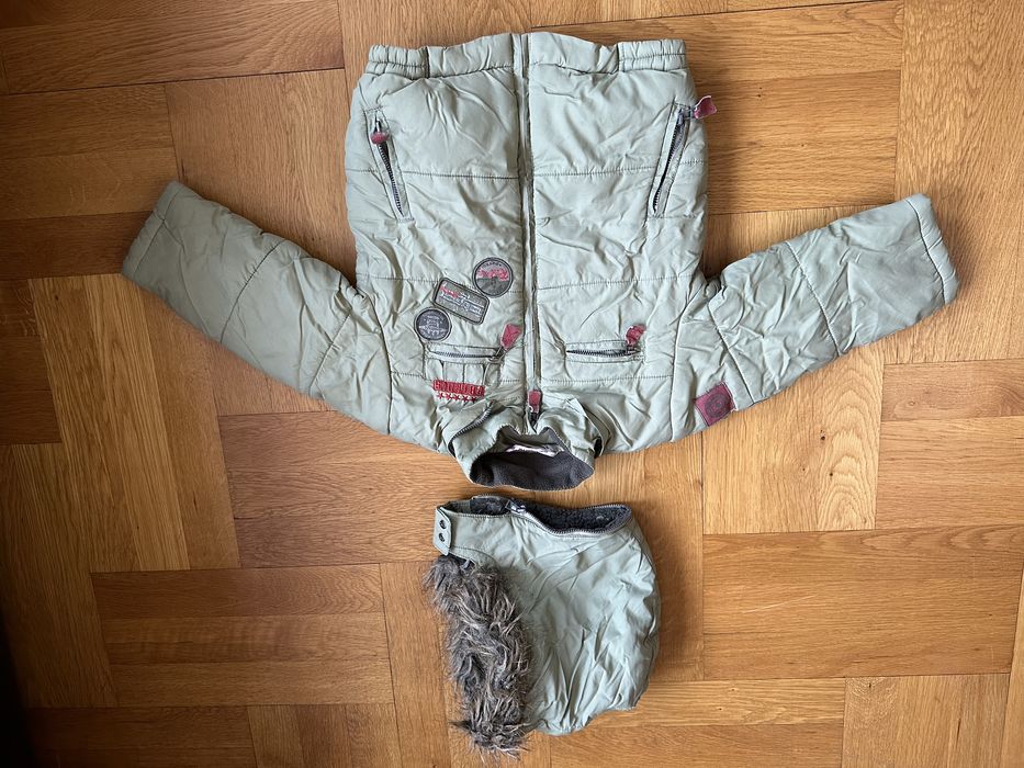 Комплект Зимно яке и ватиран гащеризон