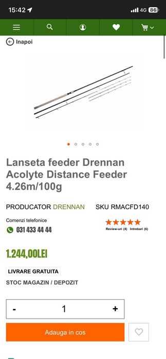 Drennan Acolyte Distance Feeder