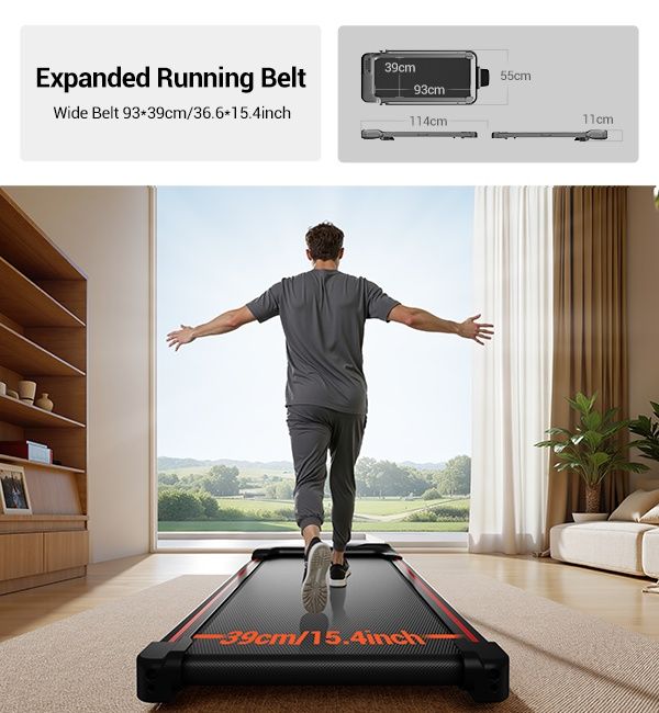 Ел. бягаща пътека с / 2.5HP тих мотор. от1до10км.до 136кг