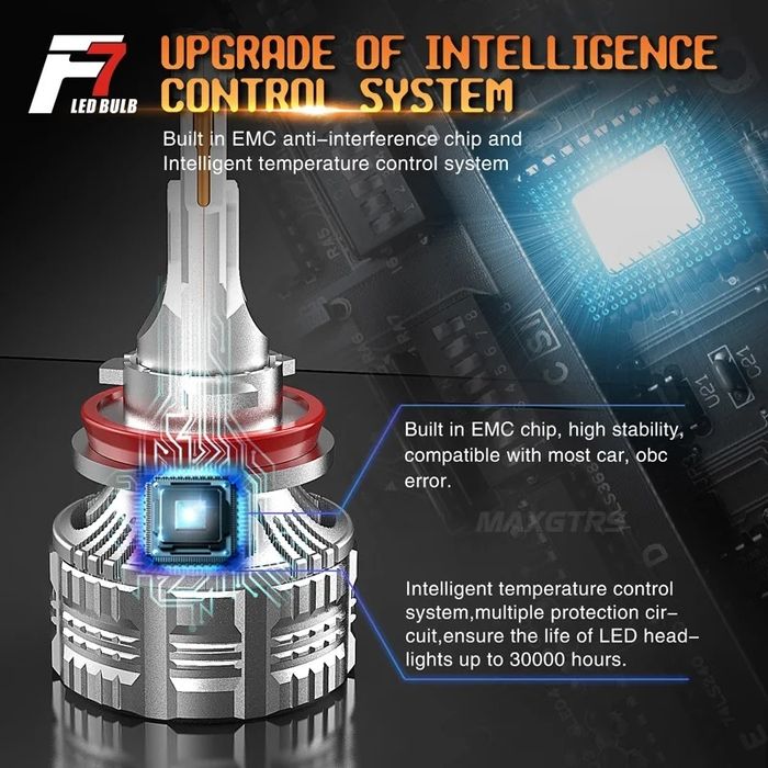 Vând bec led auto h7