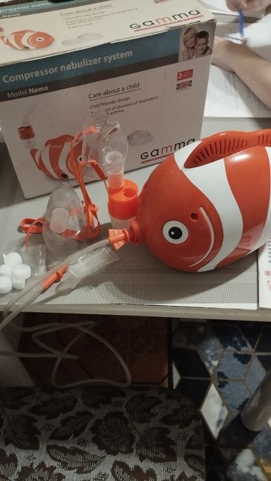 Ингалятор небулайзер рыбка Gamma