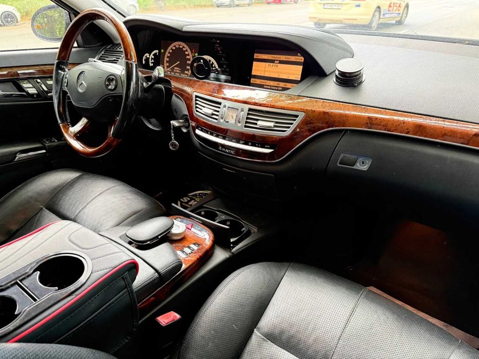 Mercedes-Benz S 550 4матик  MayBach Certificate* ОБДУХВАНЕ* * Черен Мат* Night