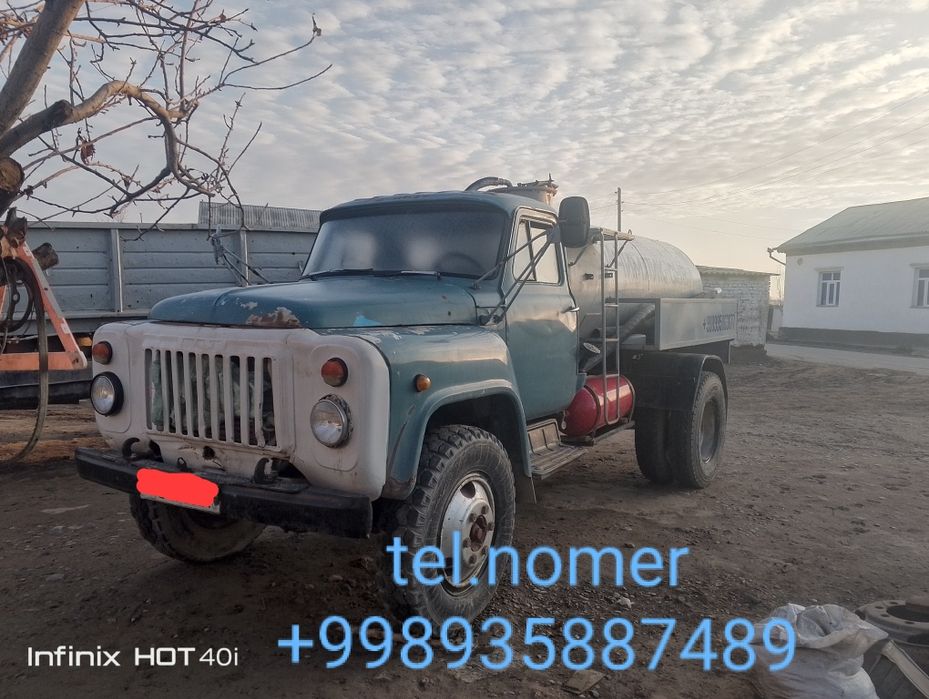 Gaz 53 vadivoz ishga tayor